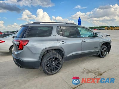 Trzecie zdjęcie samochodu z tyłu: 2022 GMC ACADIA SLE VIN:1GKKNKL47NZ122530 - miniatura