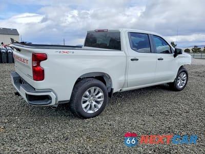 Trzecie zdjęcie samochodu z tyłu: 2026 CHEVROLET SILVERADO K1500 CUSTOM VIN:1GCPKBEKXTZ102887 - miniatura