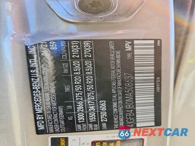 Zdjęcie 13 z 13 samochodu: 2021 MERCEDES-BENZ GLE 350 VIN:4JGFB4JB0MA508637 - miniatura