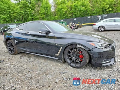 Czwarte zdjęcie samochodu z boku: 2019 INFINITI Q60 RED SPORT 400 VIN:JN1FV7EL9KM440708 - miniatura