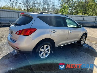 Trzecie zdjęcie samochodu z tyłu: 2010 NISSAN MURANO S VIN:JN8AZ1MW9AW124866 - miniatura
