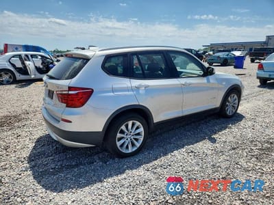 Trzecie zdjęcie samochodu z tyłu: 2014 BMW X3 XDRIVE28I VIN:5UXWX9C51E0D42857 - miniatura