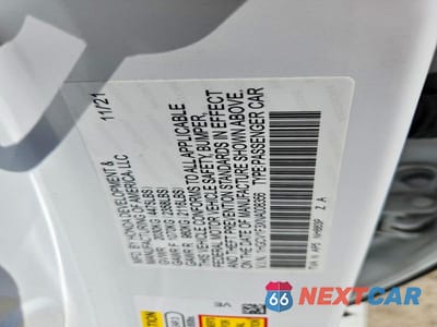 Zdjęcie 13 z 13 samochodu: 2022 HONDA ACCORD SPORT VIN:1HGCV1F3XNA008356 - miniatura