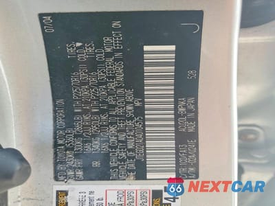 Zdjęcie 13 z 13 samochodu: 2004 TOYOTA HIGHLANDER BASE VIN:JTEGD21A040104575 - miniatura