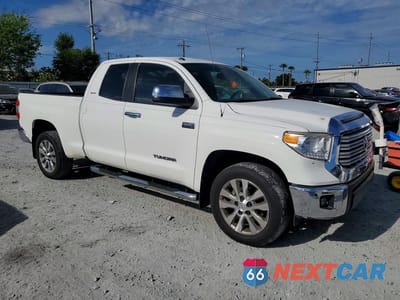 Czwarte zdjęcie samochodu z boku: 2015 TOYOTA TUNDRA DOUBLE CAB LIMITED VIN:5TFSY5F19FX186667 - miniatura