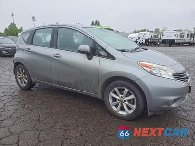 Czwarte zdjęcie samochodu z boku: 2014 NISSAN VERSA NOTE SV VIN:3N1CE2CP3EL431917 - miniatura