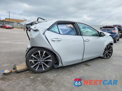 Trzecie zdjęcie samochodu z tyłu: 2019 TOYOTA COROLLA SE VIN:2T1BURHE8KC209884 - miniatura