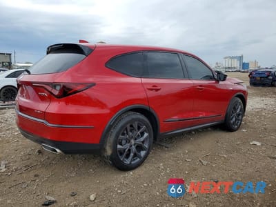 Trzecie zdjęcie samochodu z tyłu: 2024 ACURA MDX A-SPEC VIN:5J8YE1H01RL030152 - miniatura