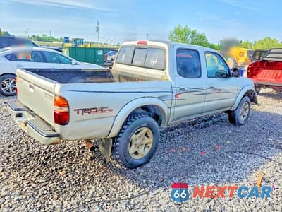 Trzecie zdjęcie samochodu z tyłu: 2001 TOYOTA TACOMA PRERUNNER V6 VIN:5TEGN92N51Z773786 - miniatura