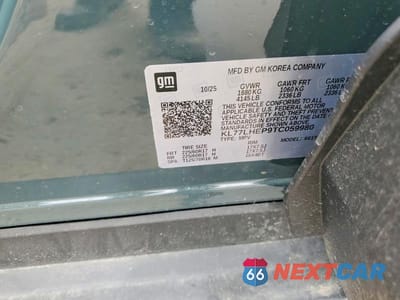 Zdjęcie 13 z 13 samochodu: 2026 CHEVROLET TRAX 1LT VIN:KL77LHEP9TC059980 - miniatura
