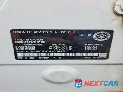 Zdjęcie 14 z 14 samochodu: 2016 HONDA HR-V EX VIN:3CZRU5G5XGM100845 - miniatura