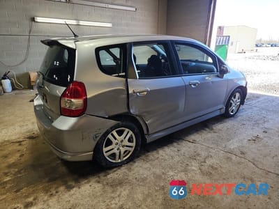 Trzecie zdjęcie samochodu z tyłu: 2007 HONDA FIT S VIN:JHMGD38667S058057 - miniatura