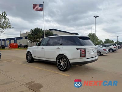Trzecie zdjęcie samochodu z tyłu: 2017 LAND ROVER RANGE ROVER SUPERCHARGED VIN:SALGS5FE1HA328485 - miniatura