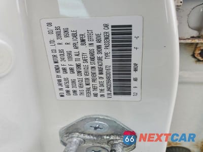 Zdjęcie 12 z 12 samochodu: 2009 ACURA TSX VIN:JH4CU26649C001672 - miniatura