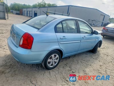 Trzecie zdjęcie samochodu z tyłu: 2009 HYUNDAI ACCENT GLS VIN:KMHCN46C19U372536 - miniatura