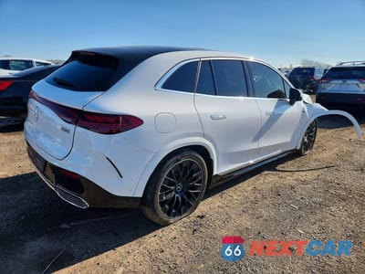 Trzecie zdjęcie samochodu z tyłu: 2024 MERCEDES-BENZ EQE SUV AMG 4MATIC VIN:4JGGM5DB9RA015739 - miniatura