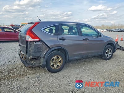 Trzecie zdjęcie samochodu z tyłu: 2012 HONDA CR-V LX VIN:5J6RM4H30CL071214 - miniatura