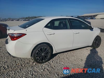 Trzecie zdjęcie samochodu z tyłu: 2014 TOYOTA COROLLA S PLUS VIN:2T1BURHE0EC046622 - miniatura