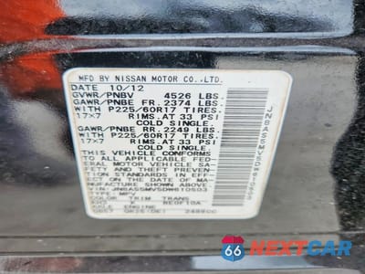 Zdjęcie 13 z 13 samochodu: 2013 NISSAN ROGUE S VIN:JN8AS5MV5DW610503 - miniatura