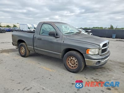 Czwarte zdjęcie samochodu z boku: 2005 DODGE RAM 1500 ST VIN:1D7HA16KX5J595350 - miniatura