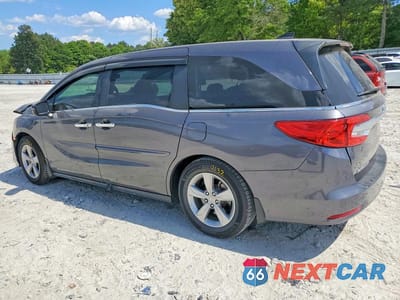Drugie zdjęcie samochodu z przodu: 2019 HONDA ODYSSEY EXL VIN:5FNRL6H72KB117117 - miniatura