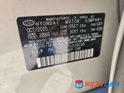 Zdjęcie 12 z 12 samochodu: 2026 GENESIS G80 SPORT PRESTIGE VIN:KMTGG4SD7TU318133 - miniatura