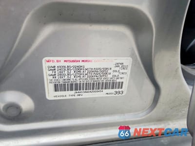 Zdjęcie 13 z 13 samochodu: 2010 MITSUBISHI OUTLANDER SE VIN:JA4AS3AW2AZ009454 - miniatura