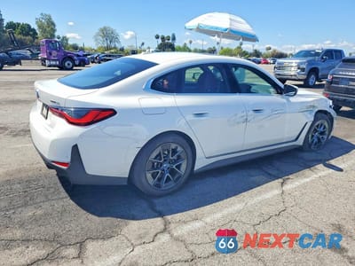 Trzecie zdjęcie samochodu z tyłu: 2024 BMW I4 EDRIVE 35 VIN:WBY43AW08RFT38485 - miniatura