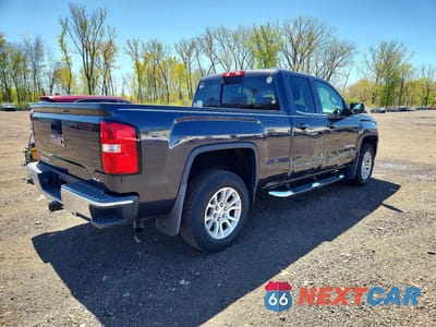 Trzecie zdjęcie samochodu z tyłu: 2016 GMC SIERRA K1500 SLE VIN:1GTV2MEC1GZ107168 - miniatura