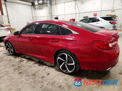 Drugie zdjęcie samochodu z przodu: 2018 HONDA ACCORD SPORT VIN:1HGCV2F37JA001414 - miniatura