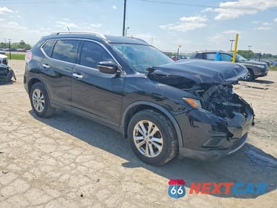 Czwarte zdjęcie samochodu z boku: 2015 NISSAN ROGUE SV VIN:KNMAT2MT4FP511268 - miniatura