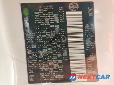 Zdjęcie 12 z 12 samochodu: 2026 TOYOTA CAMRY SE VIN:4T1DAACK7TU234971 - miniatura