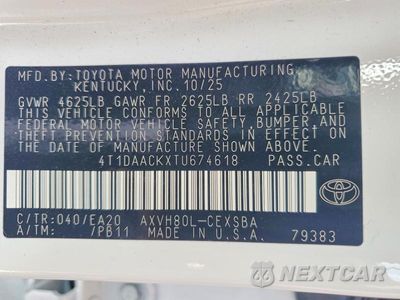 Zdjęcie 45 z 48 samochodu: 2026 TOYOTA CAMRY SE VIN:4T1DAACKXTU674618 - miniatura