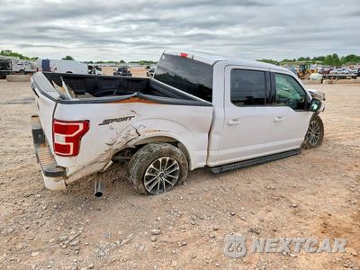 Trzecie zdjęcie samochodu z tyłu: 2019 FORD F150 SUPERCREW VIN:1FTEW1CP2KKE33541 - miniatura