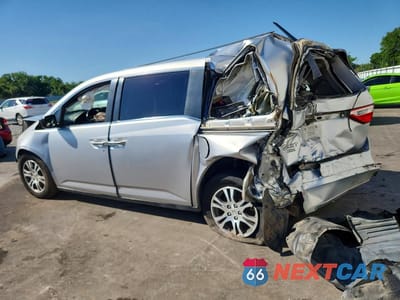 Drugie zdjęcie samochodu z przodu: 2012 HONDA ODYSSEY EXL VIN:5FNRL5H66CB028699 - miniatura