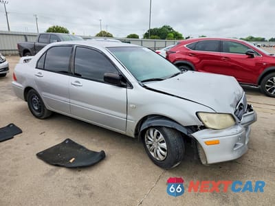 Czwarte zdjęcie samochodu z boku: 2002 MITSUBISHI LANCER ES VIN:JA3AJ26E02U016905 - miniatura