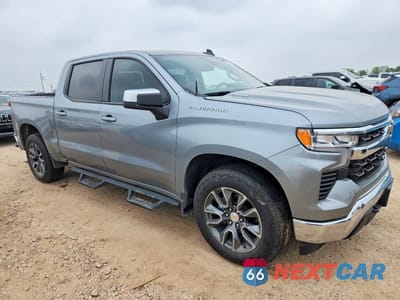 Czwarte zdjęcie samochodu z boku: 2025 CHEVROLET SILVERADO K1500 LT-L VIN:1GCPKKEK7SZ205540 - miniatura