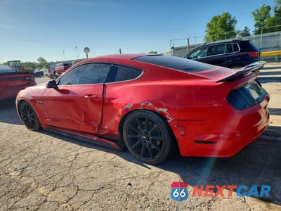 Drugie zdjęcie samochodu z przodu: 2016 FORD MUSTANG GT VIN:1FA6P8CF6G5267943 - miniatura