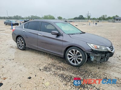 Czwarte zdjęcie samochodu z boku: 2014 HONDA ACCORD SPORT VIN:1HGCR2F58EA300096 - miniatura