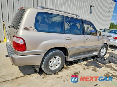 Trzecie zdjęcie samochodu z tyłu: 2000 LEXUS LX 470 BASE VIN:JT6HT00W3Y0086325 - miniatura