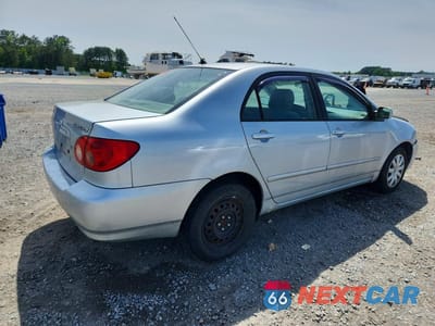Trzecie zdjęcie samochodu z tyłu: 2005 TOYOTA COROLLA LE VIN:2T1BR30E45C476583 - miniatura