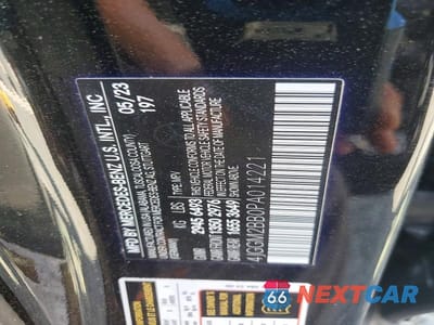 Zdjęcie 13 z 13 samochodu: 2023 MERCEDES-BENZ EQE SUV 350+ VIN:4JGGM2BB0PA014221 - miniatura