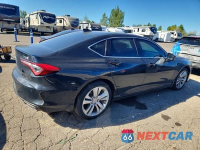 Trzecie zdjęcie samochodu z tyłu: 2021 ACURA TLX TECHNOLOGY VIN:19UUB5F49MA003502 - miniatura