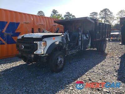2020 FORD F450 SUPER DUTY DUMP FLATBED TRUCK 1FD9W4HT3LEE53009 - główne zdjęcie licytacji z USA - miniatura