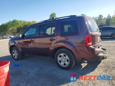Drugie zdjęcie samochodu z przodu: 2013 HONDA PILOT LX VIN:5FNYF3H20DB039512 - miniatura