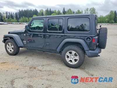 Drugie zdjęcie samochodu z przodu: 2018 JEEP WRANGLER UNLIMITED SPORT VIN:1C4HJXDG4JW153673 - miniatura