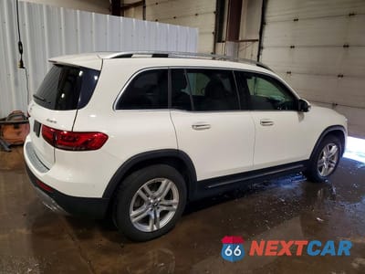 Trzecie zdjęcie samochodu z tyłu: 2021 MERCEDES-BENZ GLB 250 4MATIC VIN:W1N4M4HB0MW105281 - miniatura