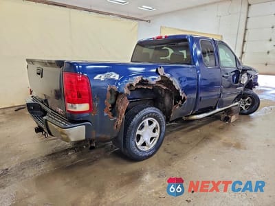 Trzecie zdjęcie samochodu z tyłu: 2009 GMC SIERRA K1500 SLE VIN:1GTEK29059Z160205 - miniatura