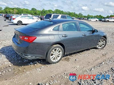 Trzecie zdjęcie samochodu z tyłu: 2018 CHEVROLET MALIBU LT VIN:1G1ZD5ST9JF254409 - miniatura