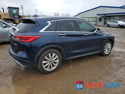 Trzecie zdjęcie samochodu z tyłu: 2019 INFINITI QX50 LUXE VIN:3PCAJ5M38KF115758 - miniatura